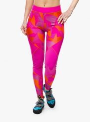 Legginsy wspinaczkowe La Sportiva Dimension Tights. Czerwone legginsy La Sportiva, xs, bez wzorów, z materiału. Za 263.99 zł.