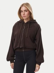 Adidas Bluza Sst Double Front Hoody KT1922 Brązowy Regular Fit. Brązowe bluzy Adidas, s, bez wzorów, z bawełny, bez kaptura. Za 399.99 zł.