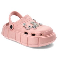 Różowe Klapki Armodo Modne Buty Na Lato. Czerwone klapki Armodo, bez wzorów, bez obcasa. Za 85.00 zł.
