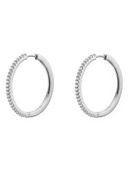Fossil Kolczyki JA7274040 Srebrny. Szare kolczyki Fossil, metalowe. Za 239.99 zł.
