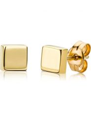 Revoni Złote kolczyki-wkrętki rozmiar: onesize. Żółte kolczyki Revoni, złote. Za 404.99 zł.