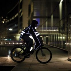 Wodoodporne poncho - dla dorosłych - RAINCOVER LXL. Czarne kurtki sportowe RFX CARE, l, bez wzorów, rowerowe. Za 444.00 zł.