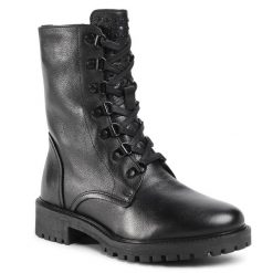 Trapery Geox. Czarne trapery i śniegowce Geox. Za 649.99 zł.