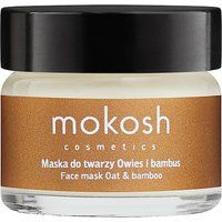 Liftingująca maska do twarzy Owies i bambus. Maseczki Mokosh. Za 49.00 zł.
