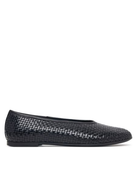 Vagabond Shoemakers Baleriny Aleya 6219-125-20 Czarny. Czarne baleriny Vagabond Shoemakers, bez wzorów, ze skóry, bez obcasa. Za 609.99 zł.