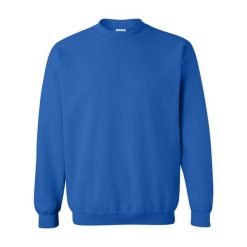 Bluza Rozpinana Z Grubej Mieszanki Dla Dorosłych Unisex. Niebieskie bluzy GILDAN, m, bez wzorów, z bawełny, bez kaptura. Za 68.99 zł.