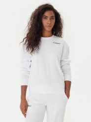 Kappa Bluza Logo Fekka 371M5EW Biały Regular Fit. Białe bluzy Kappa, m, bez wzorów, z bawełny, bez kaptura. Za 119.99 zł.
