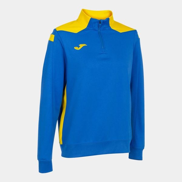 Bluza do piłki nożnej damska Joma Championship VI. Niebieskie bluzy Joma, xs, bez wzorów, bez kaptura. Za 165.95 zł.