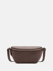 Liebeskind Berlin Skórzana saszetka "Tavia" w kolorze brązowym - 32 x 14 x 7 cm rozmiar: onesize. Brązowe torby na ramię Liebeskind Berlin, bez wzorów, z materiału, sportowe, przez ramię, bez dodatków. Za 384.71 zł.