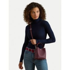 Torebka LAUREN RALPH LAUREN. Czerwone torebki klasyczne Lauren Ralph Lauren, bez wzorów, bez dodatków. Za 1,199.00 zł.