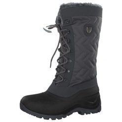 Buty CMP Rigel. Czarne trekkingi CMP, z materiału, narciarskie. Za 386.50 zł.