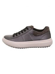 Legero Skórzane sneakersy "Jump" w kolorze antracytowym rozmiar: 43. Czarne trampki Legero, bez wzorów, z gore-texu, bez zapięcia. Za 299.95 zł.