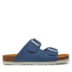 Klapki Dr. Brinkmann. Zielone klapki Dr. Brinkmann, bez wzorów, bez obcasa. Za 359.99 zł.