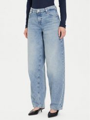 Guess Jeansy W5BA2L D0742 Niebieski Baggy Fit. Niebieskie jeansy Guess, l, z aplikacjami. Za 529.99 zł.