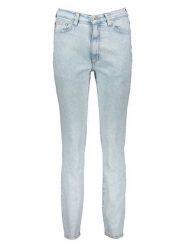 HUGO Dżinsy - Skinny fit - w kolorze błękitnym rozmiar: W27/L32. Niebieskie jeansy Hugo, l, z aplikacjami, z podwyższonym stanem. Za 251.99 zł.