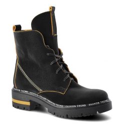 Czarne Botki Lemar Damskie Wygodne Buty Jesienne. Czarne botki Lemar, na jesień, z aplikacjami, z nubiku, bez obcasa, na obcasie, bez zapięcia. Za 279.00 zł.