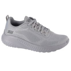 Buty do chodzenia damskie Skechers 117209LTGY. Szare obuwie sportowe Skechers, z materiału, bez zapięcia, trekkingowe, Skechers Sport. Za 239.99 zł.