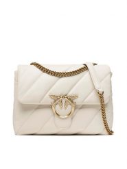 PINKO Torebka Love Big Puff Cl. PE 23 PLTT 100037 A0F2 Écru. Listonoszki Pinko, bez wzorów, ze skóry, bez dodatków. Za 1,299.00 zł.