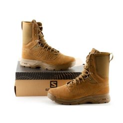 Buty trekkingowe damskie Salomon Guardian CSWP. Brązowe trekkingi Salomon. W wyprzedaży za 429.49 zł.