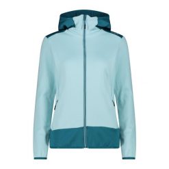 Bluza damska turystyczna CMP 34E2306. Niebieskie bluzy CMP, m, bez wzorów, bez kaptura. Za 425.00 zł.