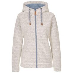 Bluza Z Kapturem Damska Ronee. Białe bluzy sportowe Trespass, m, bez wzorów, z materiału, z kapturem. Za 227.99 zł.