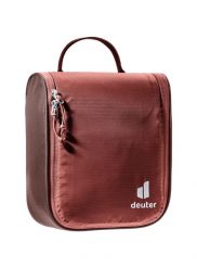 Kosmetyczka Deuter Wash Center I - caspia/raisin. Czerwone kufry i kosmetyczki Deuter, bez wzorów, z materiału, bez dodatków. Za 138.59 zł.