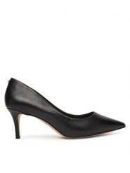 Aldo Szpilki Stessylow 13620995 Czarny. Czarne szpilki Aldo, bez wzorów, ze skóry, bez obcasa, na szpilce, bez zapięcia. Za 399.99 zł.