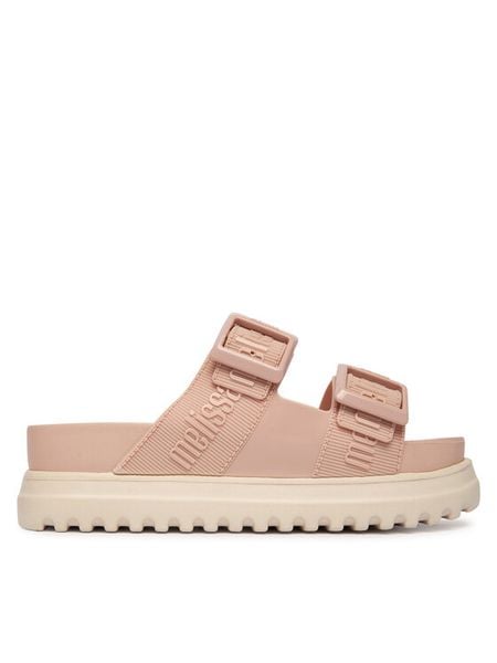 Melissa Klapki Cozy M Lover Platform 35977 Różowy. Czerwone klapki Melissa, bez wzorów, z tworzywa sztucznego, bez obcasa. Za 459.99 zł.