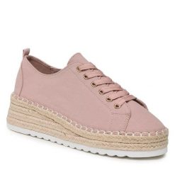 Espadryle Jenny Fairy. Czerwone espadryle Jenny Fairy, bez wzorów, bez obcasa, bez zapięcia. Za 119.99 zł.