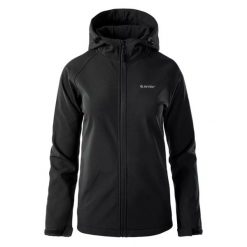 Kurtka damska Softshell Hi-Tec Lady Neti - czarna, Rozmiar XXL. Czarne kurtki sportowe Hi-tec, l, bez wzorów, z dzianiny. Za 149.99 zł.
