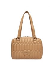 LOVE MOSCHINO Torebka JC4034PP1OLJ0104 Beżowy. Brązowe torebki klasyczne Love Moschino, bez wzorów, ze skóry, bez dodatków. Za 879.99 zł.