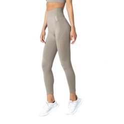 Legginsy bezszwowe damskie Carpatree Phase Seamless. Brązowe legginsy Carpatree, xs, bez wzorów, z elastanu, z podwyższonym stanem, długie. Za 73.99 zł.