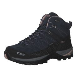 Damskie buty trekkingowe CMP Rigel Waterproof. Czerwone trekkingi CMP, z materiału. W wyprzedaży za 399.99 zł.