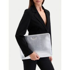 Etui na laptopa Nine West. Szare torby na laptopa Nine West, bez wzorów. Za 99.99 zł.