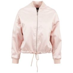 Parka dla kobiet Urban Classic satin kimono. Czerwone parki Urban Classics, na zimę, bez kaptura. Za 338.00 zł.