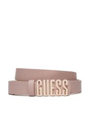 Guess Pasek Damski Vikky BW9114 P4225 Różowy. Czerwone paski Guess, z aplikacjami, ze skóry. Za 129.99 zł.