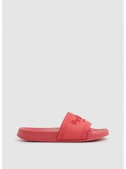 Pepe Jeans FOOTWEAR Klapki w kolorze czerwonym rozmiar: 37. Czerwone klapki Pepe Jeans FOOTWEAR, bez wzorów, z jeansu, z otwartym noskiem, bez obcasa. Za 87.95 zł.