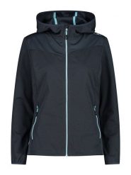 CMP Kurtka softshellowa w kolorze granatowym rozmiar: 36. Niebieskie kurtki sportowe CMP, m, bez wzorów, z tkaniny, bez kaptura, outdoorowe. Za 292.95 zł.