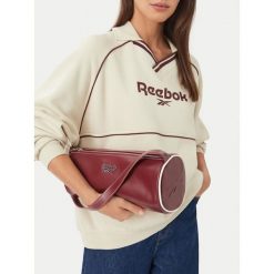 Torebka Reebok. Czerwone torebki klasyczne Reebok, bez wzorów, bez dodatków. Za 129.99 zł.