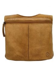 HIDE & STITCHES Skórzana torebka w kolorze jasnobrązowym - 22 x 20 x 7 cm rozmiar: onesize. Brązowe torby na ramię HIDE & STITCHES, bez wzorów, z materiału, na ramię, bez dodatków. Za 130.99 zł.