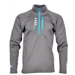Wodoodporna bluza polarowa Peak Stretch Fleece Top. Szare bluzy PEAK PADDLESPORTS, l, bez wzorów, z polaru, bez kaptura. Za 465.00 zł.