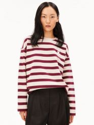 ARMEDANGELS Bluza Kobiety Bawełna (100%) biały|czerwony, M. Białe bluzy ARMEDANGELS, m, bez wzorów, z bawełny, bez kaptura. Za 449.95 zł.