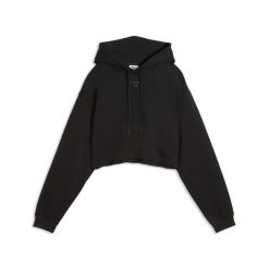 Damska gruba bluza z kapturem PUMA x HYROX PUMA. Czarne bluzy Puma, l, bez wzorów, z bawełny, z kapturem. Za 329.00 zł.