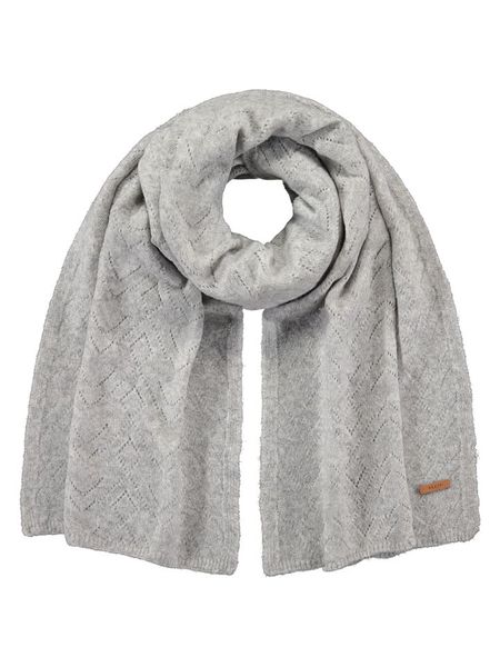 Barts Szal "Bridgey" w kolorze szarym rozmiar: onesize. Szare szaliki Barts, bez wzorów, z wełny. Za 157.35 zł.