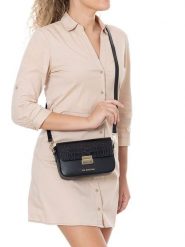 Lia Biassoni Skórzana torebka "Ruga" w kolorze czarnym - 21 x 14 x 5 cm rozmiar: onesize. Czarne torby na ramię Lia Biassoni, bez wzorów, z materiału, na ramię, bez dodatków. Za 217.99 zł.