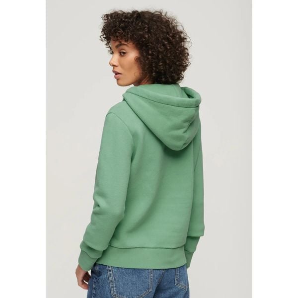 Bluza damska z kapturem Superdry. Zielone bluzy Superdry, xs, bez wzorów, z bawełny, z kapturem. Za 296.00 zł.