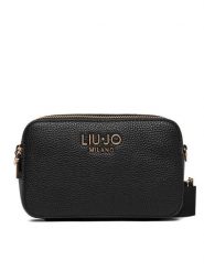 Liu Jo Torebka AF6100 ES039 Czarny. Czarne listonoszki Liu Jo, bez wzorów, ze skóry, bez dodatków. Za 429.99 zł.