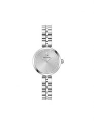 Daniel Wellington Zegarek Elan Lumine Unitone DW00100719 Srebrny. Szare, analogowe zegarki Daniel Wellington, srebrne. Za 719.99 zł.