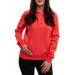 Bluza Damska Champion Dresowa z Kapturem Sportowa Hoodie Bawełniana r. XXL. Czerwone bluzy Champion, xxl, bez wzorów, z bawełny, z kapturem. Za 209.00 zł.