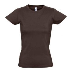 Koszulka Imperial Dla Kobiet. Brązowe bluzki SOL'S, m, bez wzorów, sportowe, bez kołnierzyka, bez ramiączek. Za 38.99 zł.